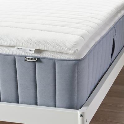 TALGJE Mattress pad, white, 160x200 cm