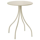 TÅNEBRO Side table, in/outdoor/light grey-beige, 46 cm