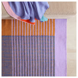 TESAMMANS Rug, flatwoven, multicolour, 155x220 cm