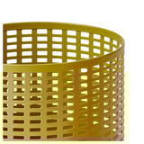 TESAMMANS Tealight holder, set of 2, yellow/pink