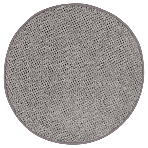 TOFTBO Bath mat, grey-white/mélange, 55 cm