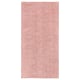 TOFTBO bath mat, salmon pink, rectangular, plush microfiber, recycled polyester.