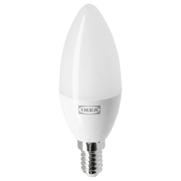 zuiger Voortdurende Trend TRÅDFRI LED bulb E14 470 lumen, smart wireless dimmable/white spectrum  chandelier - IKEA