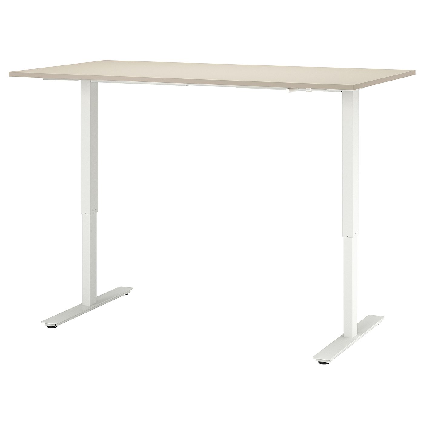 TROTTEN table top, beige, 160x80 cm - IKEA