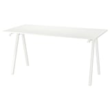 TROTTEN Table top, white, 160x80 cm