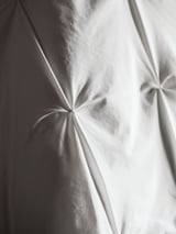 TRUBBTÅG Duvet cover and 2 pillowcases, white, 240x220/50x80 cm