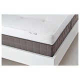 TUSTNA Mattress pad, white, 160x200 cm