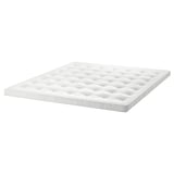 TUSTNA Mattress pad, white, 160x200 cm