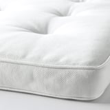 TUSTNA Mattress pad, white, 160x200 cm