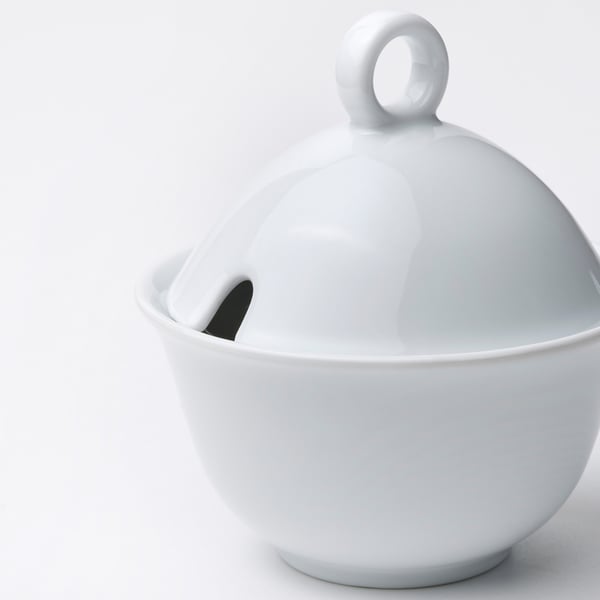 UPPLAGA Sugar bowl, white