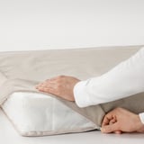 VANNAREID Pocket sprung mattress, extra firm/beige, 80x200 cm