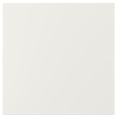 White VEDDINGE kitchen cabinet, sleek, modern design, smooth finish.