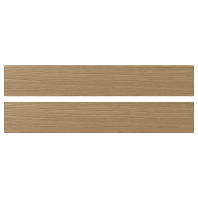 Two light brown wooden planks with visible grain, rectangular and parallel, displayed against a white background.