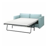 VIMLE 2-seat sofa-bed, Saxemara light blue