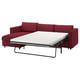 Option: VIMLE Cover for 3-seat sofa-bed