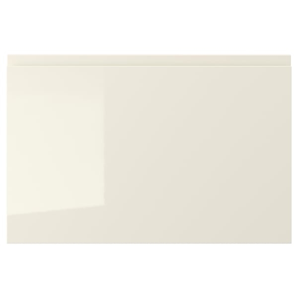 VOXTORP Door, high-gloss light beige, 60x40 cm