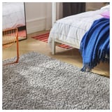 ÄRENDE Rug, high pile, gray, 120x180 cm