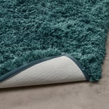 ALMTJÄRN Bath mat, gray-turquoise, 40x60 cm