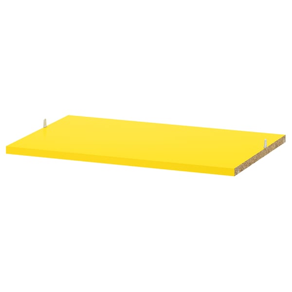 ALTARLIDEN Shelf, yellow, 60x42 cm