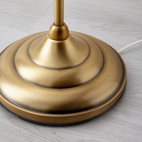 ÅRSTID Floor lamp, brass/white