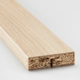 ASKERSUND Rounded deco strip, light ash effect, 221 cm