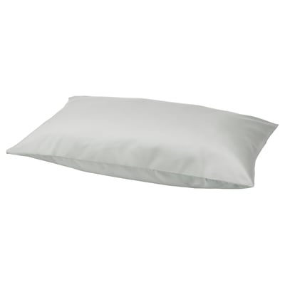 BÄRGLIM Pillowcase, gray, 50x80 cm