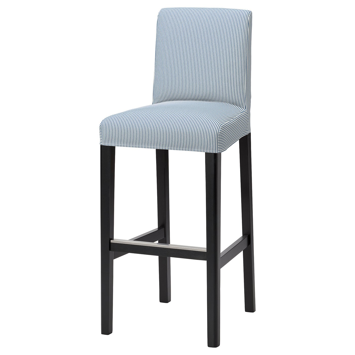 BERGMUND bar stool with backrest - IKEA