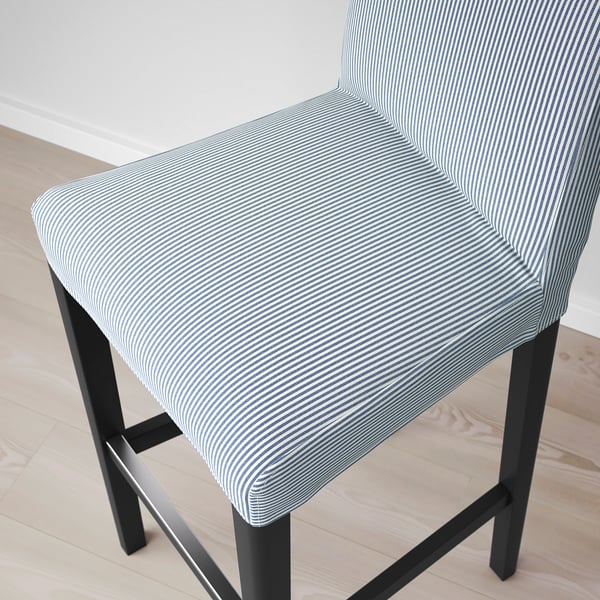 BERGMUND bar stool with backrest IKEA