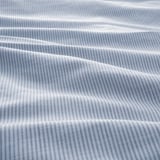 BERGPALM Comforter cover and pillowcase, blue/stripe, 150x200/50x80 cm