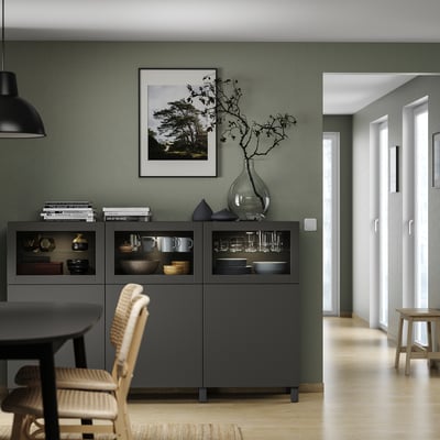 BESTÅ Storage combination with doors