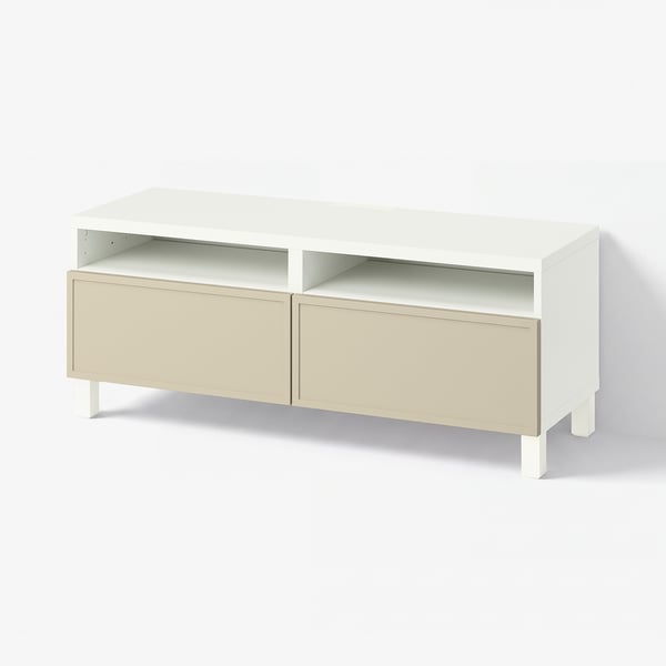 BESTÅ TV bench with drawers