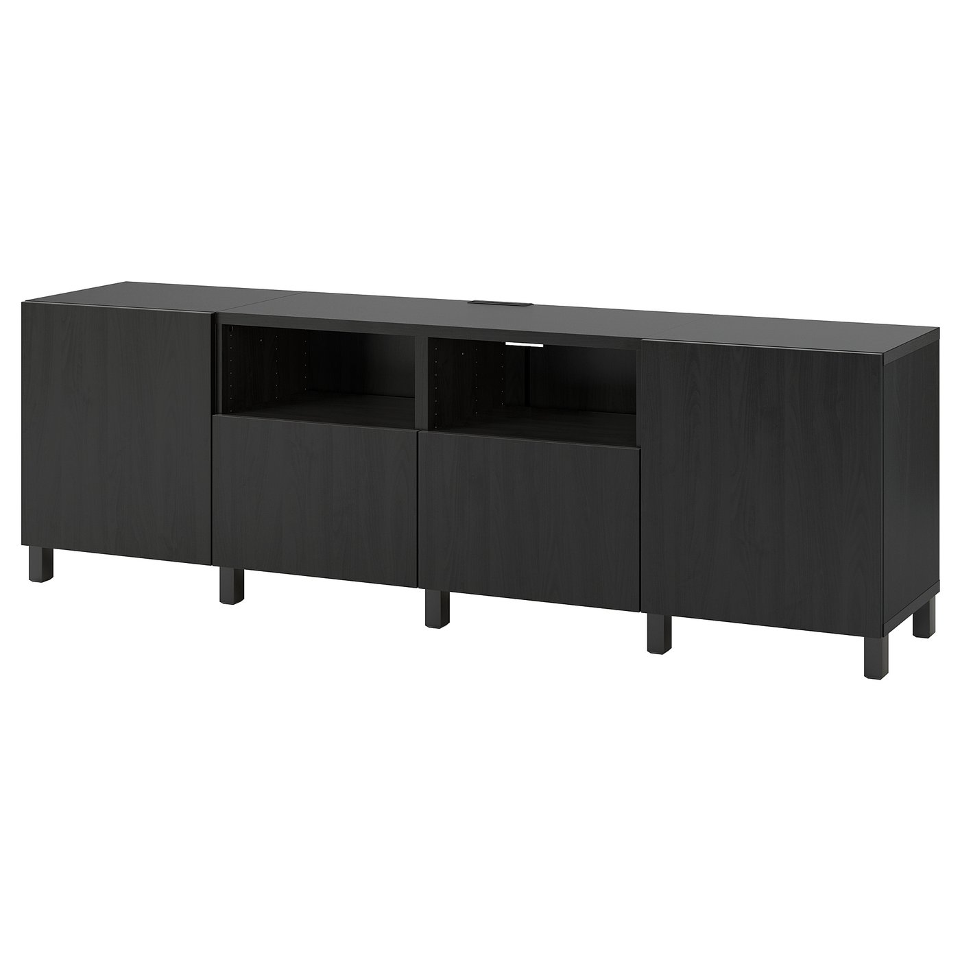 BESTÅ TV unit with doors and drawers IKEA