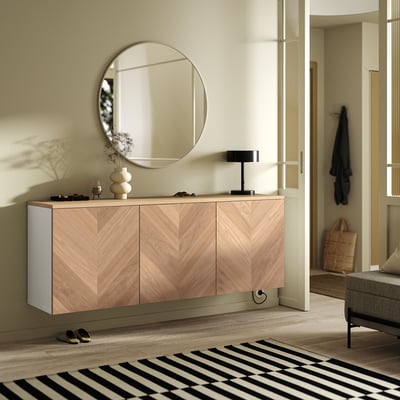 BESTÅ Wall-mounted cabinet combination