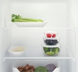 BESTÄMMA Food container with lid, set of 3, glass