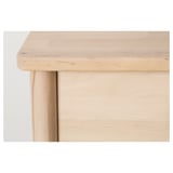 BJÖRKSNÄS 5-drawer chest, birch, 90x90 cm