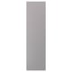 Grey rectangular panel, BODBYN series, smooth finish, fiberboard material.