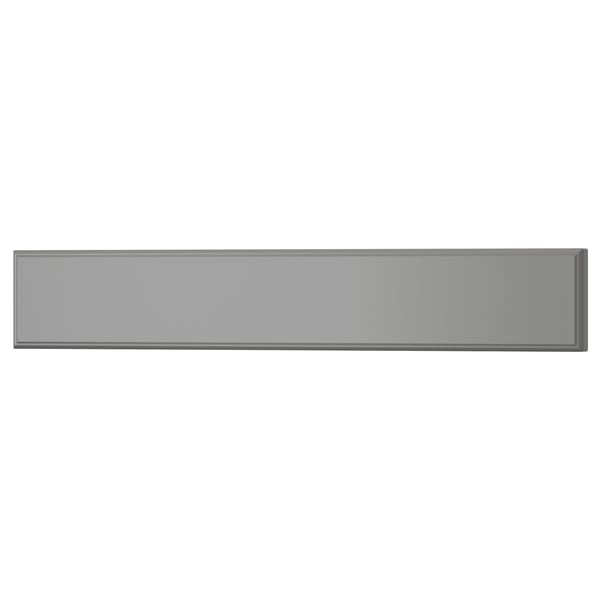 BODBYN Drawer front, gray, 60x10 cm