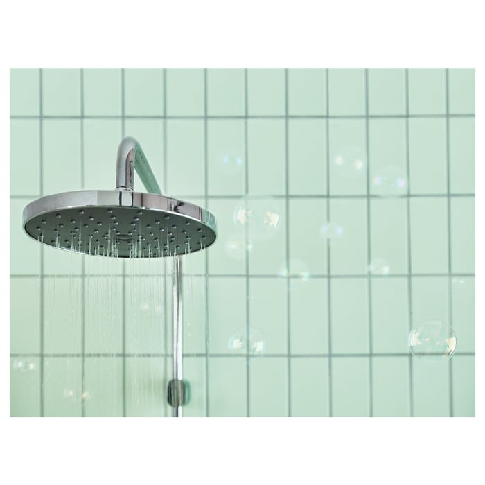BROGRUND head/hand shower kit with diverter, chrome plated IKEA