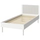 BRUKSVARA Bed frame, white, 90x200 cm