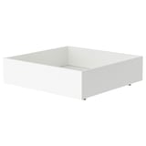BRUKSVARA Underbed storage box, white, 63x62 cm