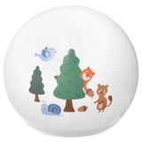 BRUMMIG LED table lamp, forest patterned battery operated