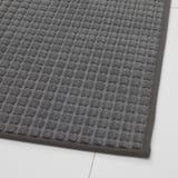 BRYNDUM Kitchen mat, gray, 45x120 cm