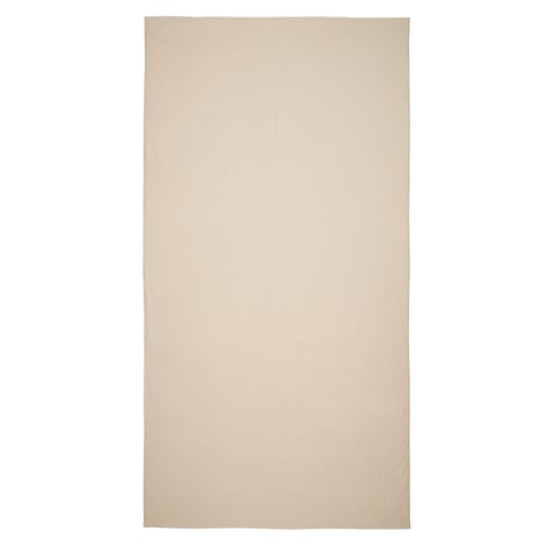 A beige DITTE cotton fabric, rectangular and neatly folded for sewing projects.