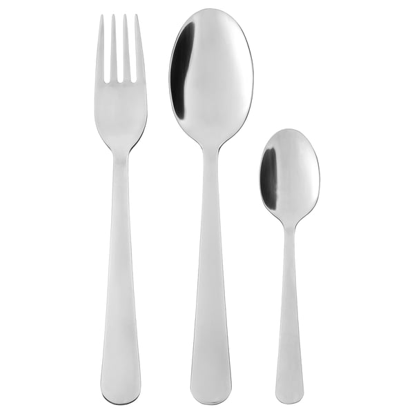 DRAGON 18-piece flatware set, stainless steel