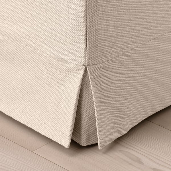 EKTORP ottoman, Hallarp beige IKEA