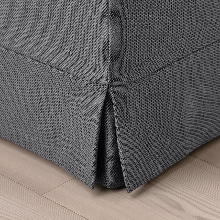 EKTORP ottoman, Hallarp gray IKEA