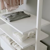 ELVARLI Shelf, white, 80x51 cm