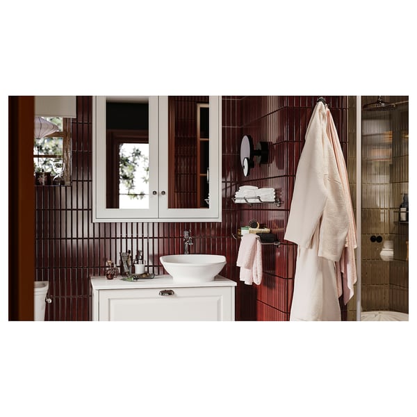 ENERYDA Cup cabinet pull, chrome plated, 89 mm