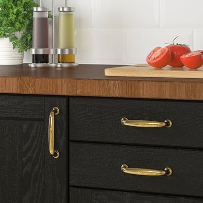 ENERYDA Handle, brass color, 112 mm