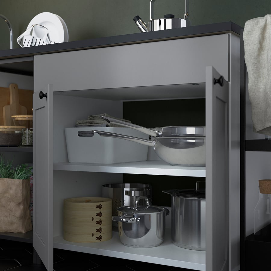 ENHET base for cooktop w door IKEA